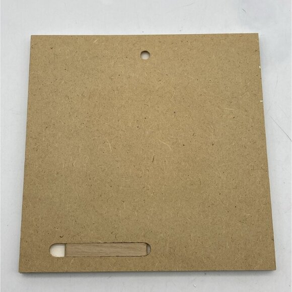 Art Tile Decorative Trivet Hanging Wall Penguins raise relief handpainted 8 x 8 - Picture 5 of 10